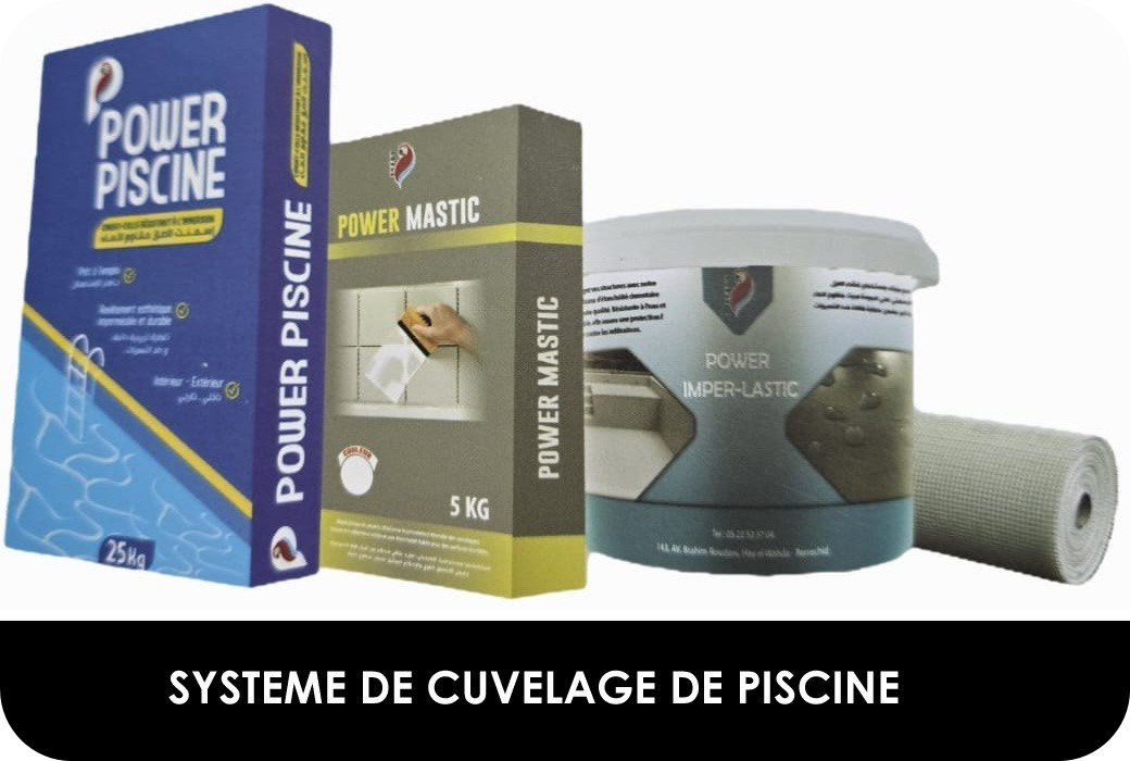 SYSTEME DE CUVELAGE DE PISCINE